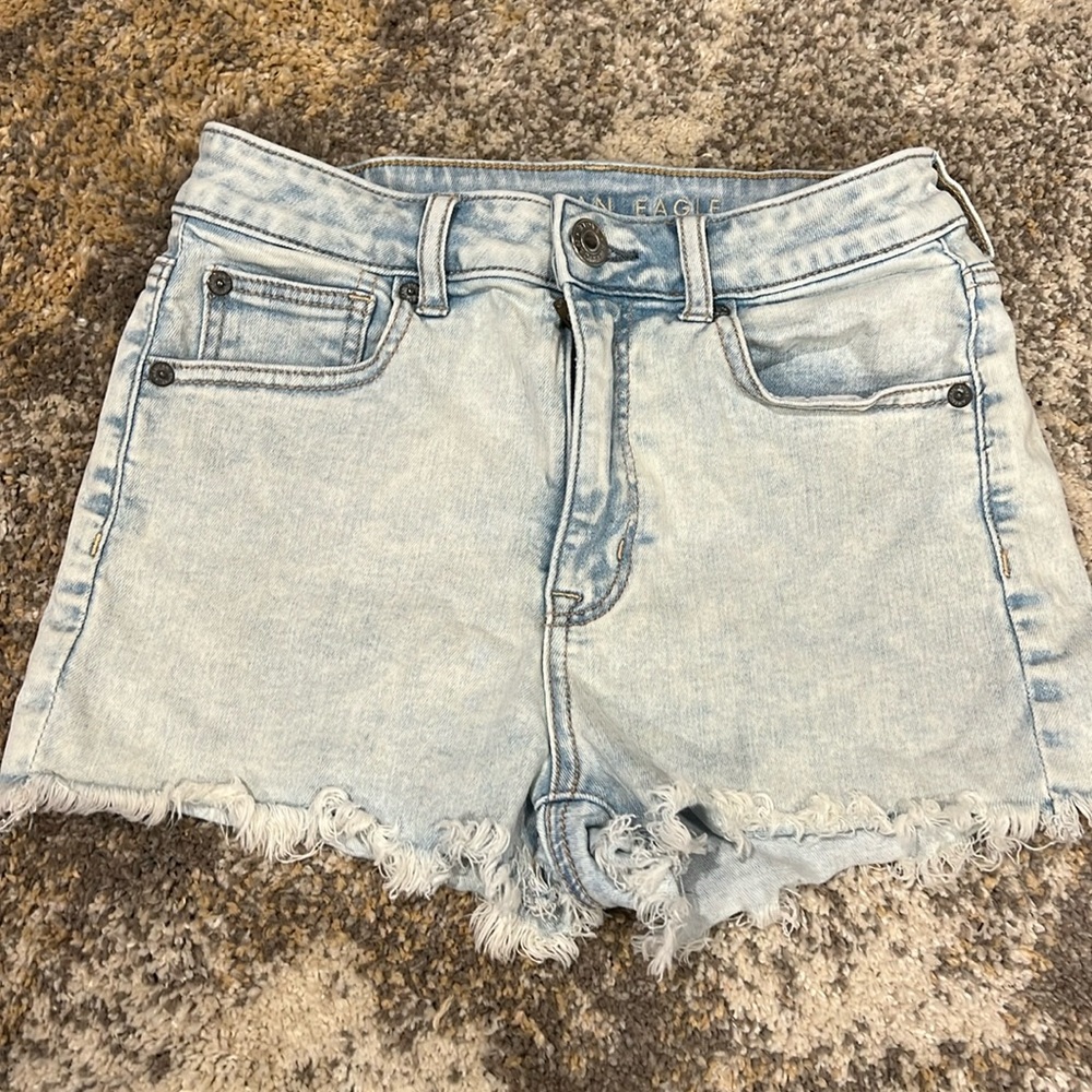 American eagle womens jean shorts